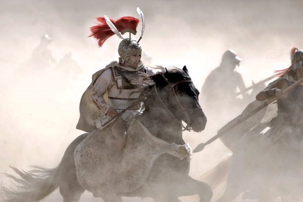 Alexandre au combat, montant Bucéphale - film d’Oliver Stone