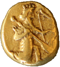 Pièce achéménide – darique – 490 avant J.C.