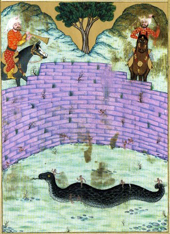 Le mur de Gog et Magog - BNF