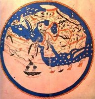 Carte du monde par le géographe Al-Idrîsî Carte du monde par le géographe Al-Idrîsî