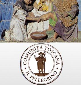 Association de pèlerins en Toscane