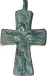 Crucifix de pèlerin de Terre sainte - Xe ou XIe siècle