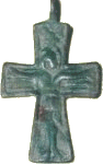 Crucifix de pèlerin de Terre sainte - Xe ou XIe siècle Crucifix de pèlerin de Terre sainte - Xe ou XIe siècle