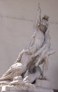 L’enlèvement de Polyxène par Pio Fedi - Loggia des Lansquenets à Florence L’enlèvement de Polyxène par Pio Fedi - Loggia des Lansquenets à Florence