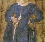 Détail de la ‘Madonna del Parto’, par Piero della Francesca Détail de la ‘Madonna del Parto’, par Piero della Francesca