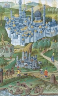 Jérusalem - Illustration du manuscrit de Bertrandon de la Broquière