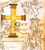 Charlemagne arrivant à Rome avec son fils Louis Charlemagne arrivant à Rome avec son fils Louis