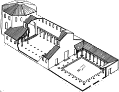 La Basilique de la Nativité à Bethléem vers 333