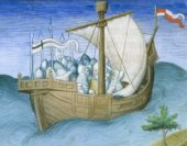 Navire croisé - manuscrit de la BNF Navire croisé - manuscrit de la BNF