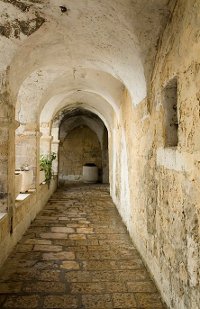 Entrée de la tombe du roi David à Jérusalem