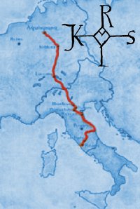 Via Carolingia, itinéraire de Charlemagne vers Rome en l'an 800