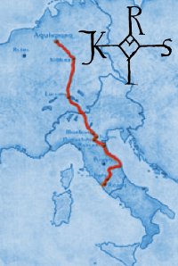 Via Carolingia, itinéraire de Charlemagne vers Rome en l'an 800 Via Carolingia, itinéraire de Charlemagne vers Rome en l'an 800