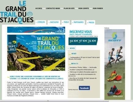 Le grand trail du Saint-Jacques
			 