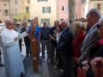Saint-Maximin. De Rome à Compostelle, un jalon inauguré devant la basilique
