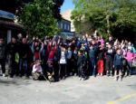 Les collégiens de Grazailles ont marché