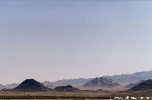 Désert entre Kerman et Yazd Désert entre Kerman et Yazd