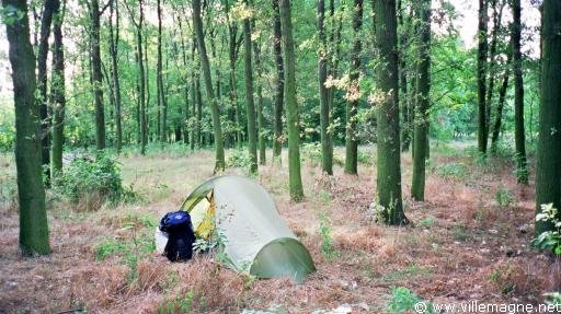 Bivouac dans la forêt hongroise Bivouac dans la forêt hongroise