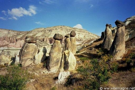 Cheminées de fées - Turquie Cheminées de fées - Turquie