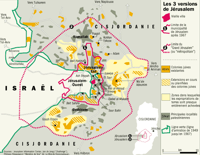 L’agglomération de Jérusalem L’agglomération de Jérusalem