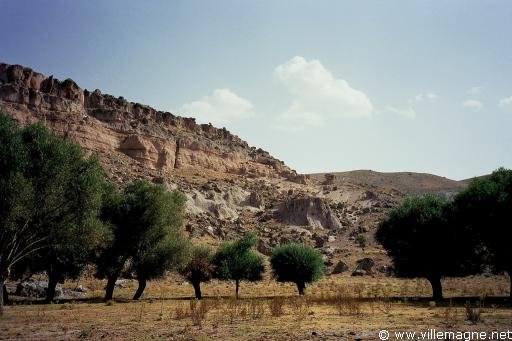 L’extrémité orientale du canyon d’Ilhara - Turquie L’extrémité orientale du canyon d’Ilhara - Turquie