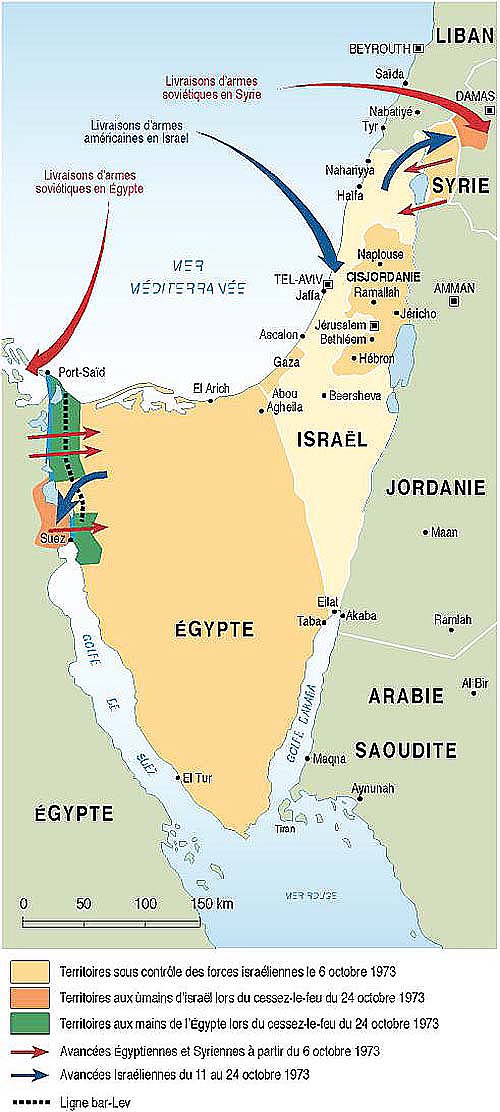 La guerre de Kippour en 1973 La guerre de Kippour en 1973