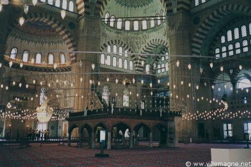 La mosquée Selimiye à Edirne, construite par Sinan, l’architecte de Soliman le Magnifique - Turquie