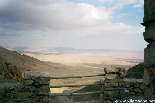 Le désert à l’est de Mar Musa et le Jebel Al Janoubiyeh - Syrie