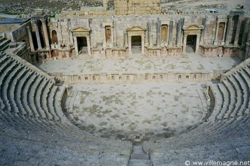 Le théâtre antique de Jérash - Jordanie