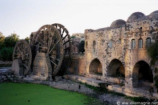 Les roues de Hama - Syrie Les roues de Hama - Syrie