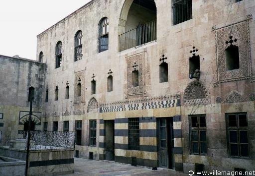 Maison ancienne dans le quartier chrétien de Djeïdé à Alep - Syrie Maison ancienne dans le quartier chrétien de Djeïdé à Alep - Syrie