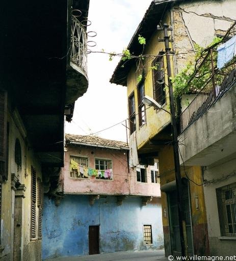Maisons peintes dans la vieille ville d’Antioche - Turquie