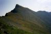 Carpates - la ligne de crête au col de Podragu (2136 m), dans le massif des Fagaras - Roumanie 