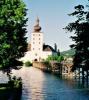 Château de Gmunden, à l’extrémité nord du lac de Traunsee - région du Salzkammergut, à l’est de Salzbourg - Autriche Château de Gmunden, à l’extrémité nord du lac de Traunsee - région du Salzkammergut, à l’est de Salzbourg - Autriche