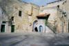 La chapelle des Éthiopiens sur le toit du Saint-Sépulcre à Jérusalem - Israël 