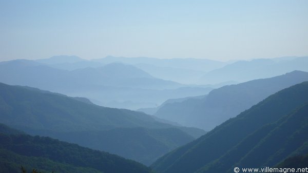 Alpes apuanes au nord de Lucques Alpes apuanes au nord de Lucques