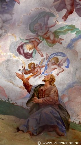 Apôtre devant le Christ transfiguré au mont Thabor Apôtre devant le Christ transfiguré au mont Thabor