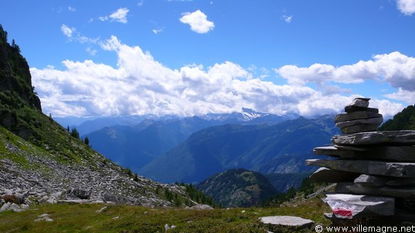 Après le col de Larecchio - direction ouest Après le col de Larecchio - direction ouest