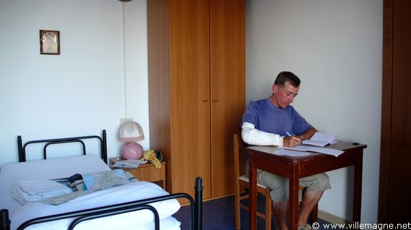 Au monastère de Santa Maria di Pulsano, sur le plateau du Gargan Au monastère de Santa Maria di Pulsano, sur le plateau du Gargan