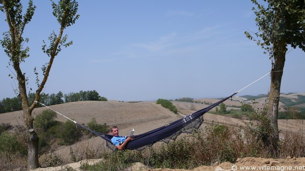 Au sud-est d’Arbia - Les crêtes siennoises Au sud-est d’Arbia - Les crêtes siennoises