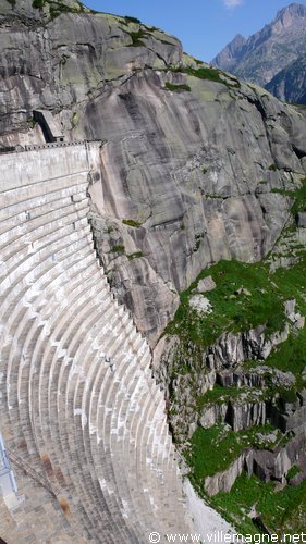 Barrage du lac Grimsel Barrage du lac Grimsel