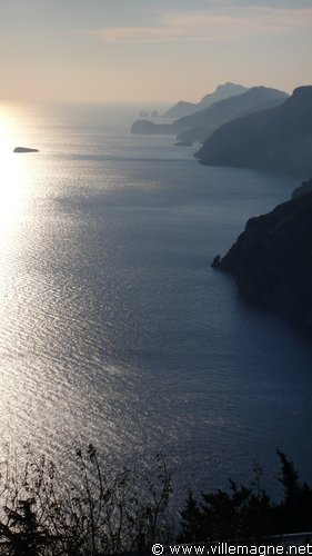 Côte amalfitaine entre Amalfi et Positano