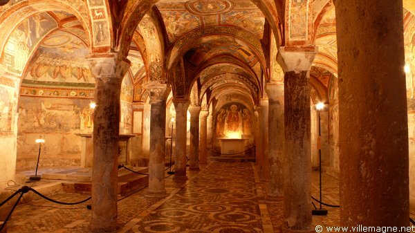 Crypte de la cathédrale d’Anagni
