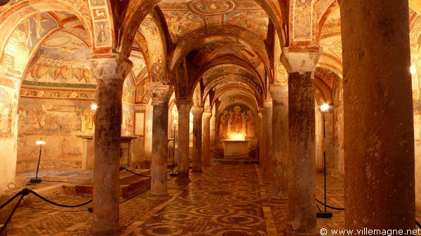 Crypte de la cathédrale d’Anagni Crypte de la cathédrale d’Anagni