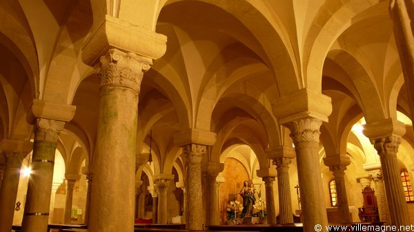 Crypte de la cathédrale d’Otrante Crypte de la cathédrale d’Otrante