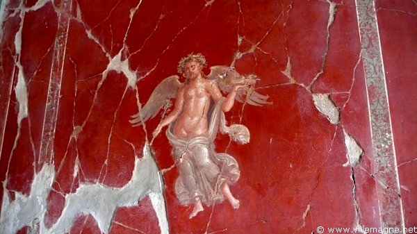 Dans la maison à la colonnade toscane à Herculanum Dans la maison à la colonnade toscane à Herculanum