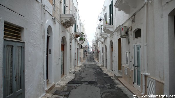 Dans le centre historique d’Ostuni Dans le centre historique d’Ostuni