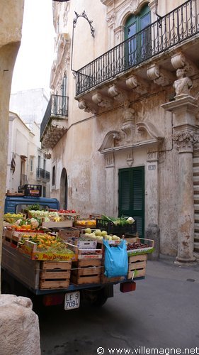 Dans le centre historique de Gallipoli Dans le centre historique de Gallipoli