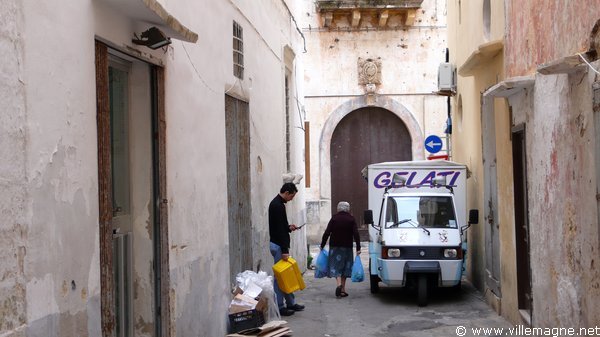 Dans le centre historique de Gallipoli Dans le centre historique de Gallipoli