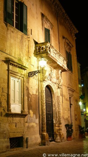 Dans le centre historique de Lecce Dans le centre historique de Lecce
