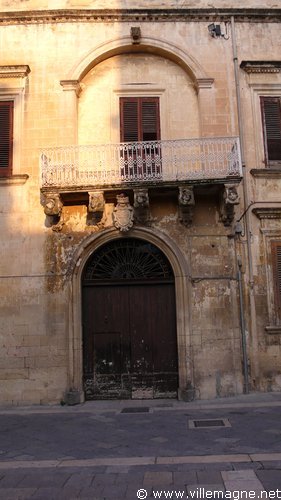 Dans le centre historique de Lecce Dans le centre historique de Lecce